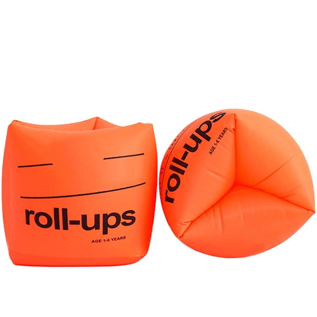 Anillos inflables de PVC Greeniant para adultos y niños Naranja