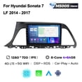thumbnail image 3 of NaviFly 7862S 9" para Hyundai Sonata 7 LF 2014 - 2017 Android 12 Sistema inteligente para automóvil Todo en uno 8 + 256G 1280 * 720 Carplay DSP 4G, 3 of 5