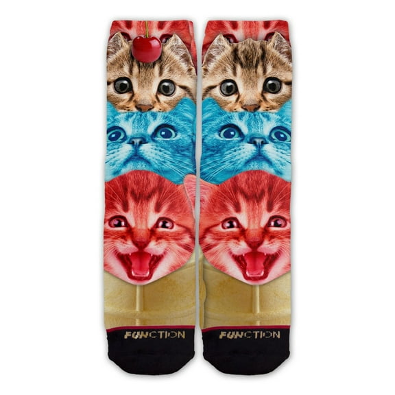 Function - Cat Ice Cream Cone Fashion Sock