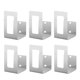 thumbnail image 1 of pares de soportes organizadores para tapas de sartenes, soportes de acero inoxidable para tapas de sartenes de cocina, 1 of 6