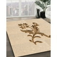 thumbnail image 2 of Ahgly Company Indoor Square Patterned Brown Sand Brown Area Rugs, 5' Square, 2 of 6