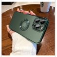 thumbnail image 3 of for iPhone 12 Pro Max Case with Camera Lens Protector, Logo View for Women Men, Soft Slim Phone Cases for iPhone 12 Pro Max Clear Ultrathin Back Cover (12ProMax,Green), 3 of 17