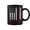 Red, variant on American Flag Jersey Style Firebird 69 1969 Muscle Car Coffee Mugs
