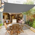 thumbnail image 2 of ODOMY Rectangle Outdoor Waterproof Oxford cloth 3*3m UV Sun shade sails Carport Awning Pergola, 2 of 9
