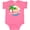 Hot Pink, variant on Inktastic I Love California with Ocean and Palm Trees Boys or Girls Baby Bodysuit