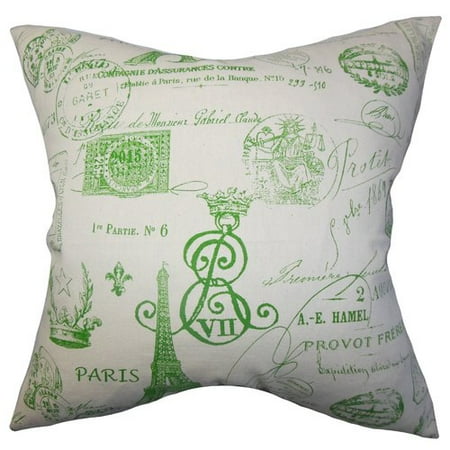 One Allium Way Pericles Typography Floor Pillow Walmart Com