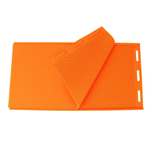 relayinert Colorful Molds For Creative Beeswax Shapes Special Mold Shape Orange 1Set