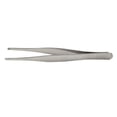 thumbnail image 2 of 140mm Silver Stainless Steel Toothed Tweezers For Suture Manipulate Needles Hold, 2 of 13