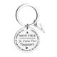 thumbnail image 1 of Fiudx Llavero de Acero Inoxidable, Diseño de Apellido Personalizado, Accesorio Informal de Moda, Material Duradero, Regalo de Amistad para Niños, Diámetro de 30 Mm, Único y Resistente. 1 Pieza., 1 of 2