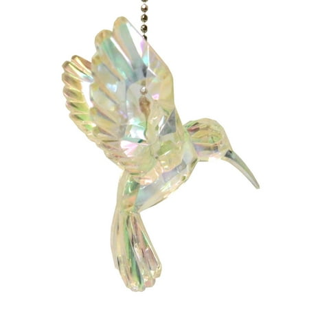 Acrylic Hummingbird Ceiling Fan Pull Light Chain Ornament