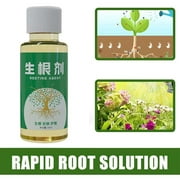 Jzenzero 50ml Plant Rooting Hormones Liquid Promote Root Grow Nutrient Solution Organic Plant Tree Root Stimulator for Garden Plants Growth Use-1pcs
