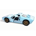thumbnail image 5 of Kinsmart 5" Die-cast: 1966 Ford GT40 MKII Racing #1 Heritage Edition (Baby Blue) 1/32 Scale, 5 of 8