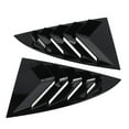 thumbnail image 2 of Rear Window Cover Trim, 2Pcs Car Rear Window Shutter Cover Trim Stylish Look Window Louver Side Vent Trim Replacement for Model 3 2023 and Later, 2 of 8
