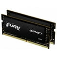 thumbnail image 2 of Kingston FURY Impact 32GB (2x16GB) 5600MT/s DDR5 CL40 Laptop Memory Kit of 2 | Lower Power Consumption | Intel XMP 3.0 | Plug N Play | KF556S40IBK2-32, 2 of 4