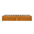 thumbnail image 3 of Barcelona Full Panel Platform Bed with 2 Storage Drawers in Light Toffee, 3 of 10