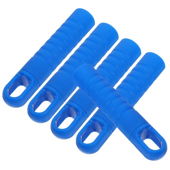 5PCS Mop Handle Grip Replacement for Broom Dustpan Non Slip End Cap Fit Broom Handle Tube