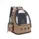 thumbnail image 4 of Mochila para mascotas, moderna, transparente, transpirable, para gatos, perros, plegable, 4 of 6