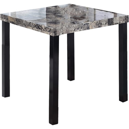 Best Master Furniture Melissa 36 Rectangular Counter Height Dining Table Black