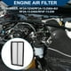 thumbnail image 2 of Filtro de Aire del Motor de Coche Unique Bargains No.RF2A13Z40/RF4F13Z40 para Mazda 6 2.3L 3.0L 2003-2008 Elemento de Filtro de Larga Vida 1 Pcs, 2 of 7