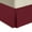 Burgundy, variant on Sheetsnthings Solid 300 Thread Count, 100% Cotton Queen Pleated Tailored with 15-Inch Drop and Split Corners Bed Skirt, Taupe