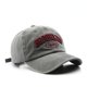 thumbnail image 1 of Men's Washed "BROOKLYN" Embroidery Peaked Cap With Assoretd Colors, Outdoor Travel Sun Screen Sunshade Baseball Cap, 1 of 5