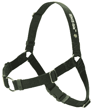 SENSE-ible No-Pull Dog Harness l, Black