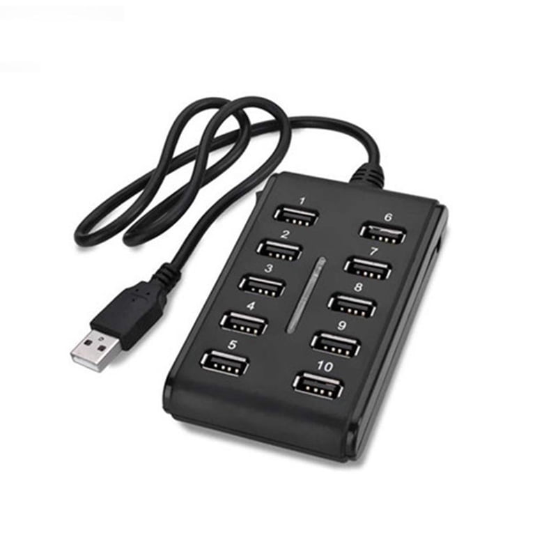 Usb 3.0 Hub 2.0 Hub Adapter Extender Mini Splitter Box 3 puertos para Usb 3.0 Hub 2.0 Hub Adapter Extender Mini Splitter Box 3 puertos para
