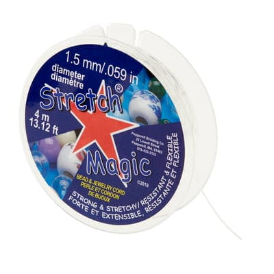 Stretch Magic 1.5mm Bead & Jewelry Cord, 12 Pack