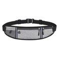 thumbnail image 2 of Latrodar Running Belt Sports Waist Pack Waist Bag For Men & Women Sports Belt With Zipper For Running Hiking Climbing Gray Art&Crafts, 2 of 5