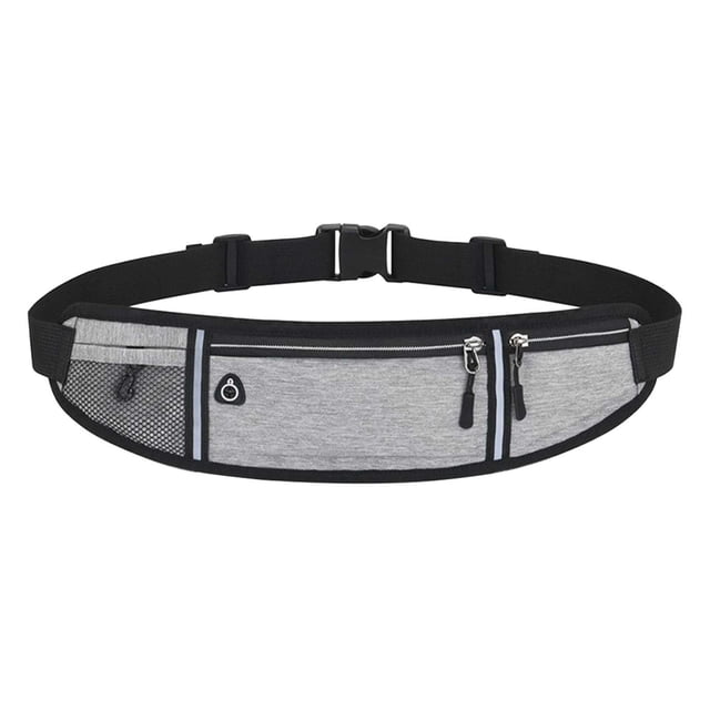 EGNMCR Ceinture de Course Sac de Taille de Sport Sac de Taille pour Hommes et Femmes Ceinture de Sport avec Fermeture Éclair pour Course Randonnée Escalade Ceinture de Sport