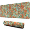 thumbnail image 1 of Enchanting Mandala Mouse Mat: Beautify Your Workspace with Non-Slip, Waterproof, Stitched Edge Design, Perfect for Women's Office Setup, Small Size 31.5x11.8 Inch, 1 of 1
