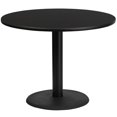 thumbnail image 1 of Flash Furniture 42ème Base de Table en Stratifié Noir, 1 of 2