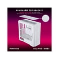 thumbnail image 3 of Phanteks Eclipse G500A DRGB, High Performance Mid-Tower Case, Mesh Front Panel, Integrated D/A-RGB Lighting, Tempered Glass Window, 3x M25-140 D-RGB Fans, Matte White, 3 of 5
