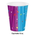 thumbnail image 2 of Club Pack of 96 Milestone Celebrations Disposable Paper Hot and Cold Drinking Party Cups 12 oz., 2 of 2