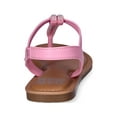 thumbnail image 5 of Madden NYC Little and Big Girls' Rhinestone T-Strap Sandals, 5 of 5