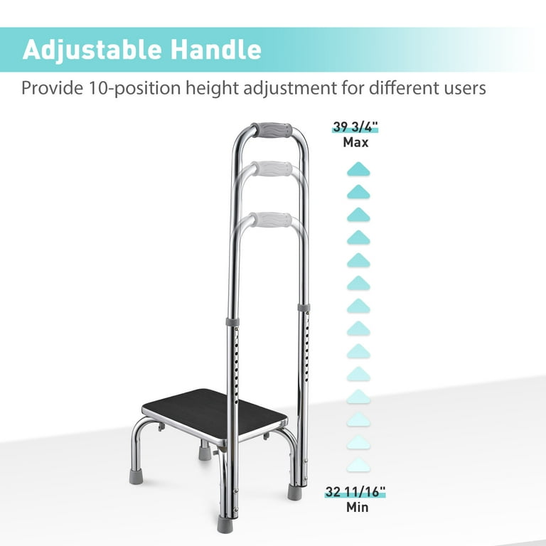 Free Shipping! Yescom Medical Step Stool Non-Skid Steel Free Shipping! Yescom Medical Step Stool Non-Skid Steel