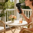 thumbnail image 4 of ROLKFUK Handheld Misting Fan, 4000mAh Rechargeable Portable Fan with 5 Speeds, USB-C Personal Cooling Fan for Travel Outdoor Office, 4 of 6