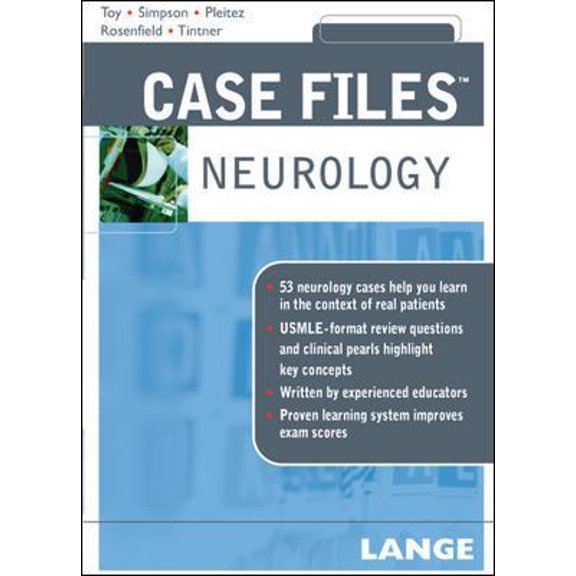 Pre-Owned Case Files Neurology (LANGE Case Files) (Paperback) 0071482873 9780071482875