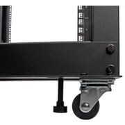 12u Server Rack Open Frame Adjustable Depth 4post Rack