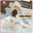 thumbnail image 1 of Sanrio Plush Cinnamoroll Girl Winter Franela Niños Mamelucos Mono para Bebés Ropa Infantil Pijamas Niña Niño Monos Regalos, 1 of 5