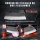 thumbnail image 5 of Cuchillos De Cocina Profesional Decarnicero Pesado De Hueso Acero Inoxidable, 5 of 7