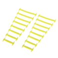 thumbnail image 2 of 16 piezas/juego de cordones elásticos de silicona planos sin lazo Amarillo, 2 of 9