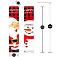 thumbnail image 2 of Christmas Door Curtain Porch Signs for Decoration Use 1Pair, 2 of 5