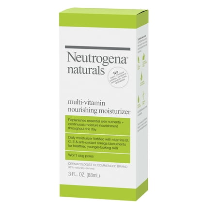 Neutrogena Naturals Multi-Vitamin Nourishing Daily Face Moisturizer, 3 fl oz