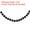 Black*7.5ft, variant on Uxcell 4Pcs Felt Ball Garland Red Pom Pom Garland Handing Balls 8.2 Feet Long 24 Balls for Christmas