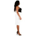 thumbnail image 3 of Women's Plus Size Pencil Skirt Midi High Waist, 3 of 4