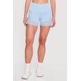 thumbnail image 3 of Women's Drop Waist Mesh Detail Biker Shorts, 3 of 4