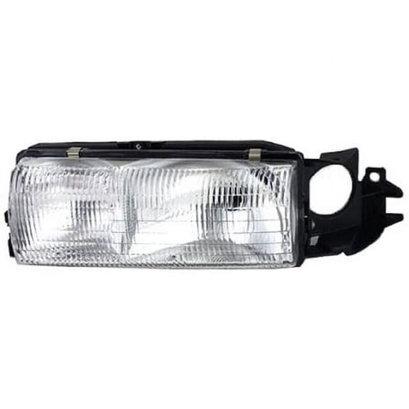 Left Driver Side Headlight Assembly - Compatible with 1991 - 1996 Buick Roadmaster 1992 1993 1994 1995