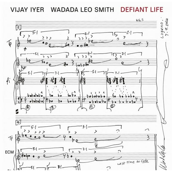 Iyer,Vijay / Smith,Wadada Leo - Defiant Life - Music & Performance - CD