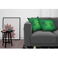 thumbnail image 3 of Ambesonne Green Throw Pillow Cover 2 Pack, Tropic Banana Tree Leaf, 20", Green, 3 of 7